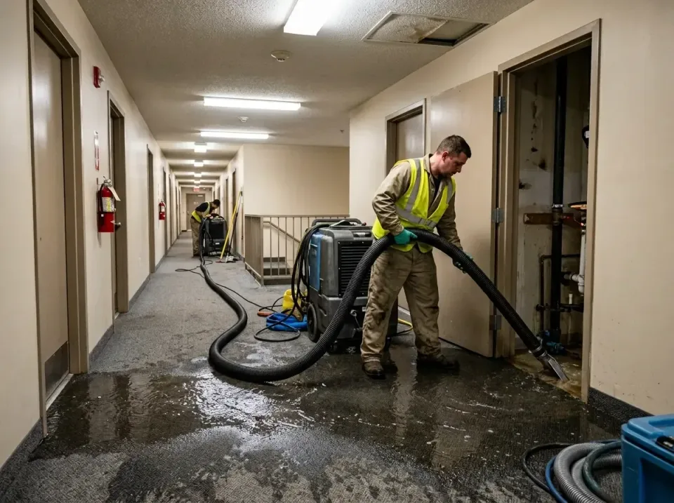 multi-unit-apartment-hallway-f-005 — frequently asked questions, Emergency Burst Pipe Water Extraction & Removal in Crosby,…